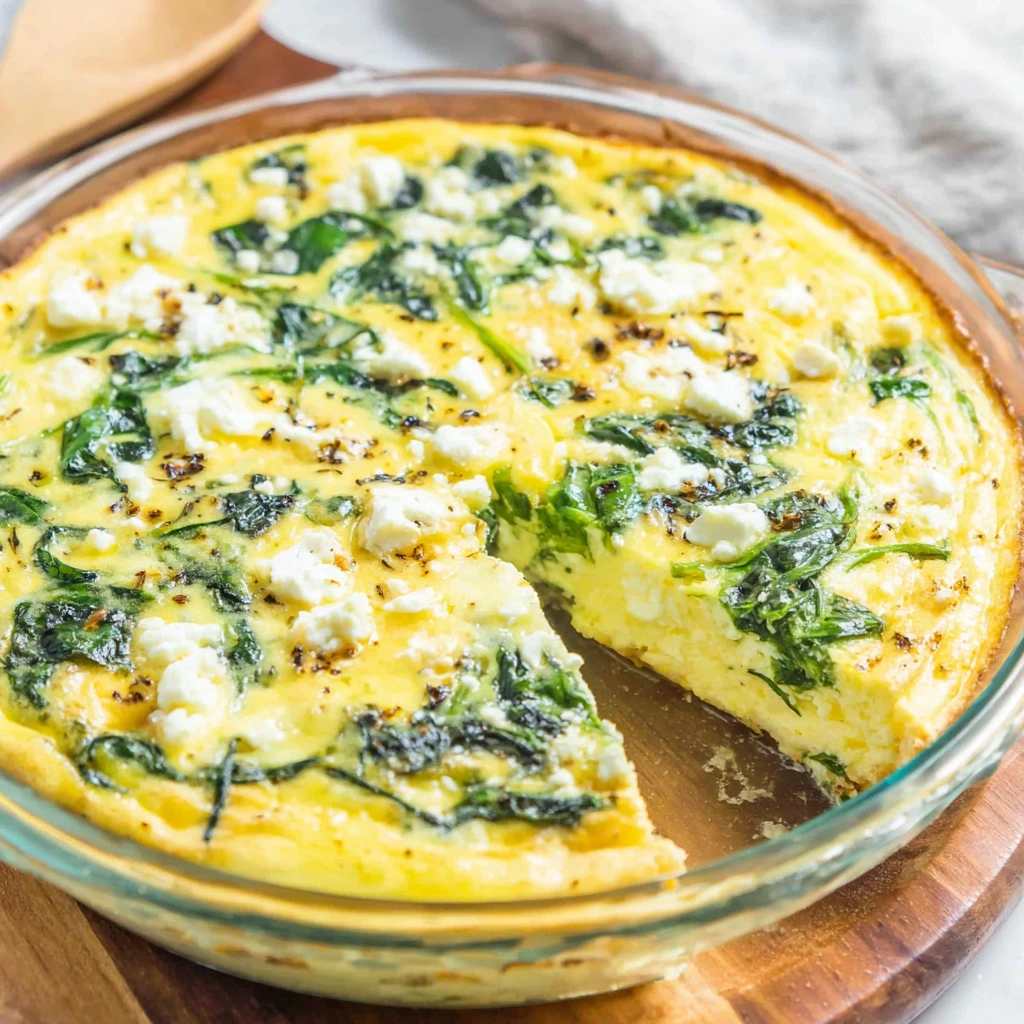Crustless Quiche Feta Spinach – The Best Low-Carb Recipe for Any Meal