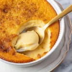 keto custard served in ramekin low-carb dessert